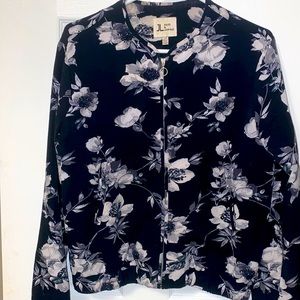 COMFY Jules & Leopold Floral Bomber Jacket
